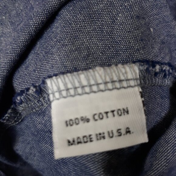 Bryn Walker Boxy Cotton Dolman Sleeve Button Top Lagenlook Beach Vacation Boho - Picture 5 of 9